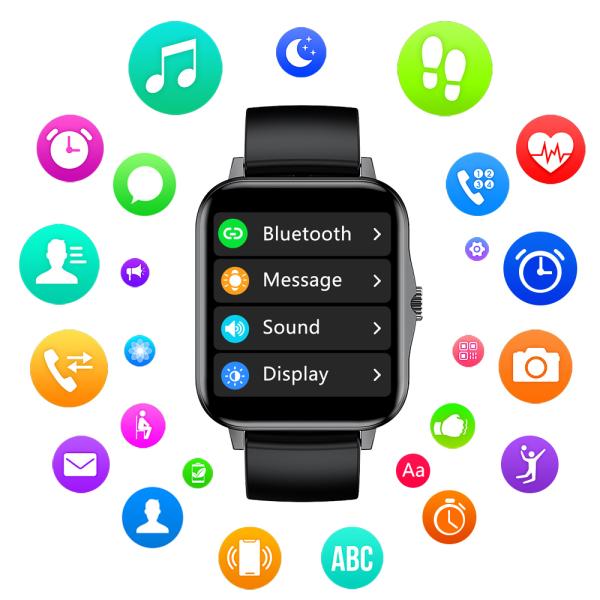 Дозор полноэкранного фитнеса спорт M5 умный с монитором кровяного давления