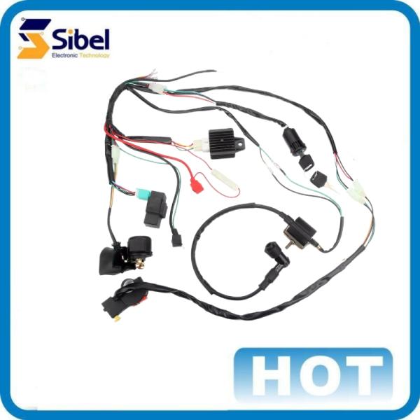 ODM OEM Racing Motorcycles Mopeds ATV Ignition System Wiring Harness with high quality