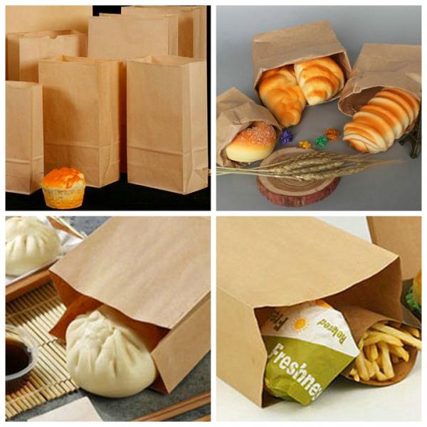 kraft paper roll Food Grade 40gr 60gr Bleached Kraft Paper Roll For Wrapping Snacks