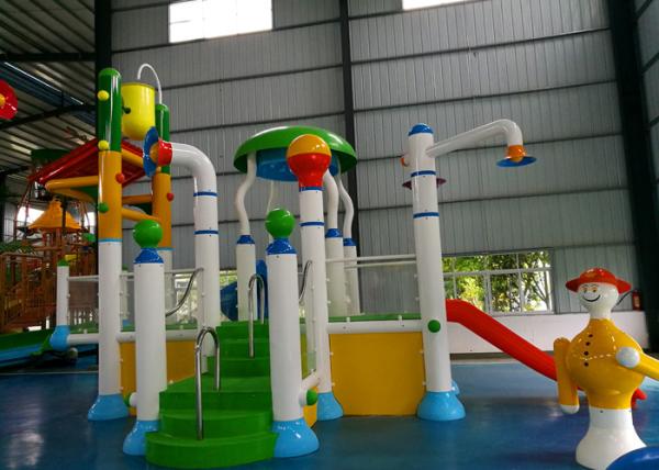 Flexible Design Water Park Equipment Large Volume And 900X600X600CM Area