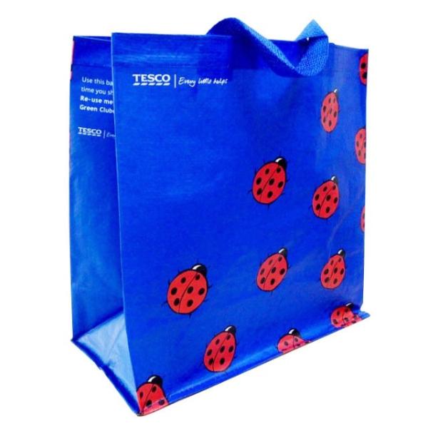 80 - 160gsm Woven Shopping Bag , Logo Printed Polypropylene Reusable Bags