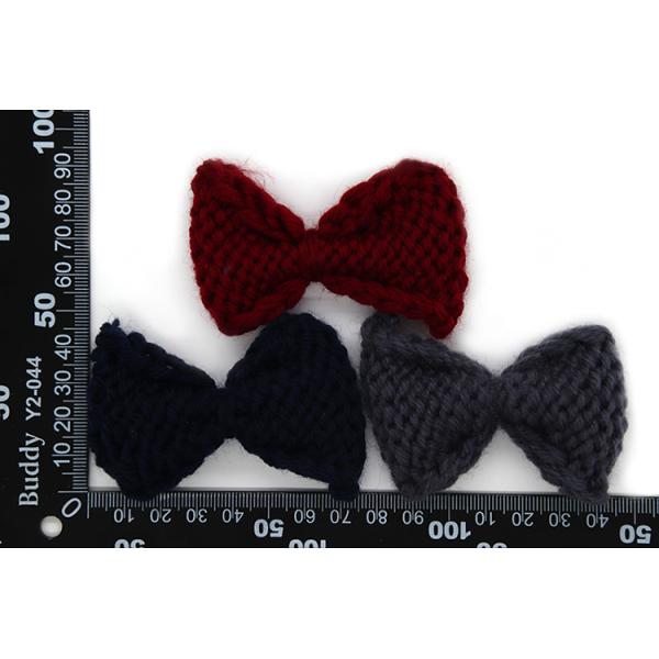 75*45mm Decorative Shoe Clips BOW Style Woollen Yarn Material
