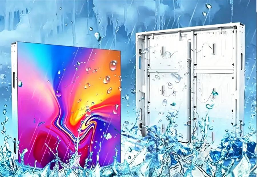 Front Service Aluminum LED Display/outdoor led screen