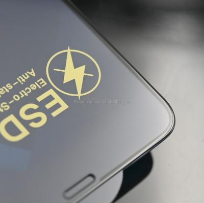 Protègeur d'écran anti bleu ESD verre trempé anti statique pour iPhone 14 Pro