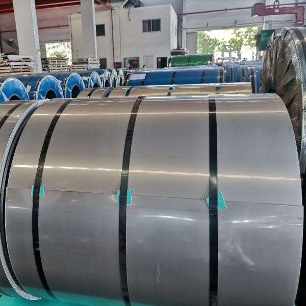 201 Stainless Steel Cold Rolled Steel Sheet In Coil , 10 - 650mm Width Coil Steel