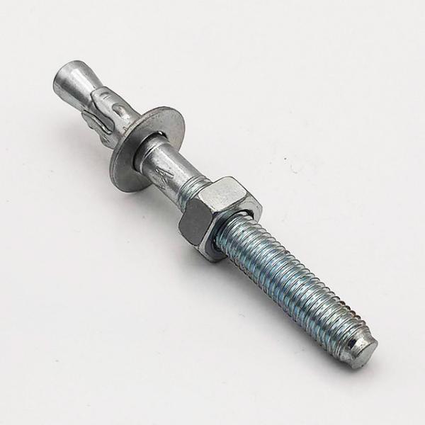 Grade 4.8 M10 * 100 Buliding Galvanized Wedge Anchor Bolts concrete anchor bolts