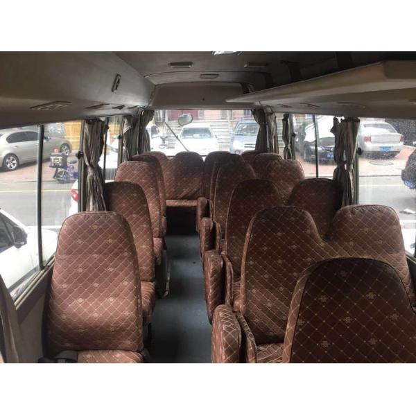2010 Year Used Toyota Coaster 15B Diesel Engine With 23 Seats CE Approval