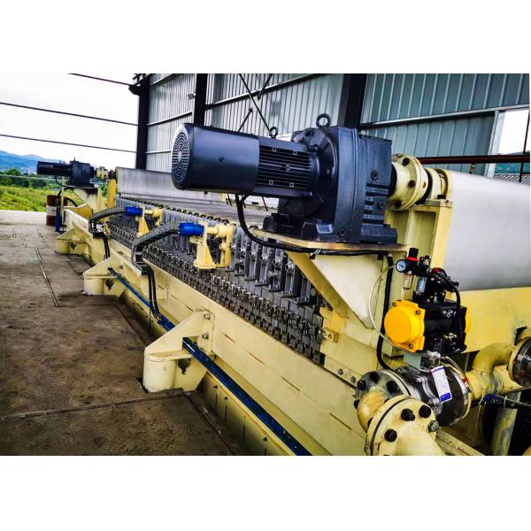 Top Feed Membrane Filter Press In Chemical Industry Automated Filter Press