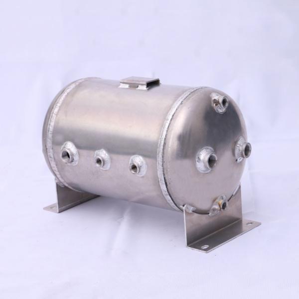 Portable 20L Air Storage Tank High Pressure Air Horizontal Stainless Steel Materials
