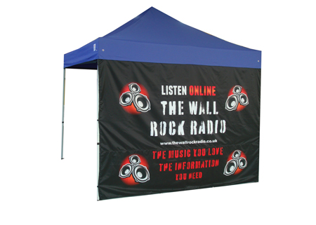 Printed Event Gazebo Tent , Durable Outdoor Canopy Tent With Sides