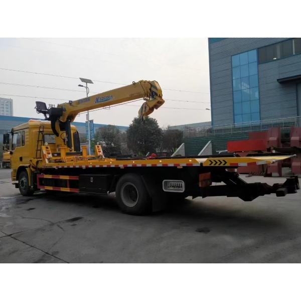 HOWO 4X2 Road Recycling Flatbed Trailer for Sale