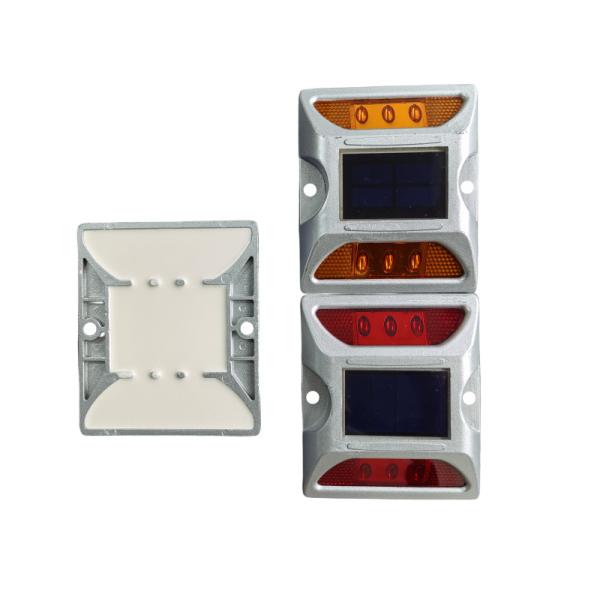 OEM Manufacturer's High Brightness IP68 Flashing Traffic Marker Light Reflective Aluminum LED Cat Eye Solar Road Stud Made