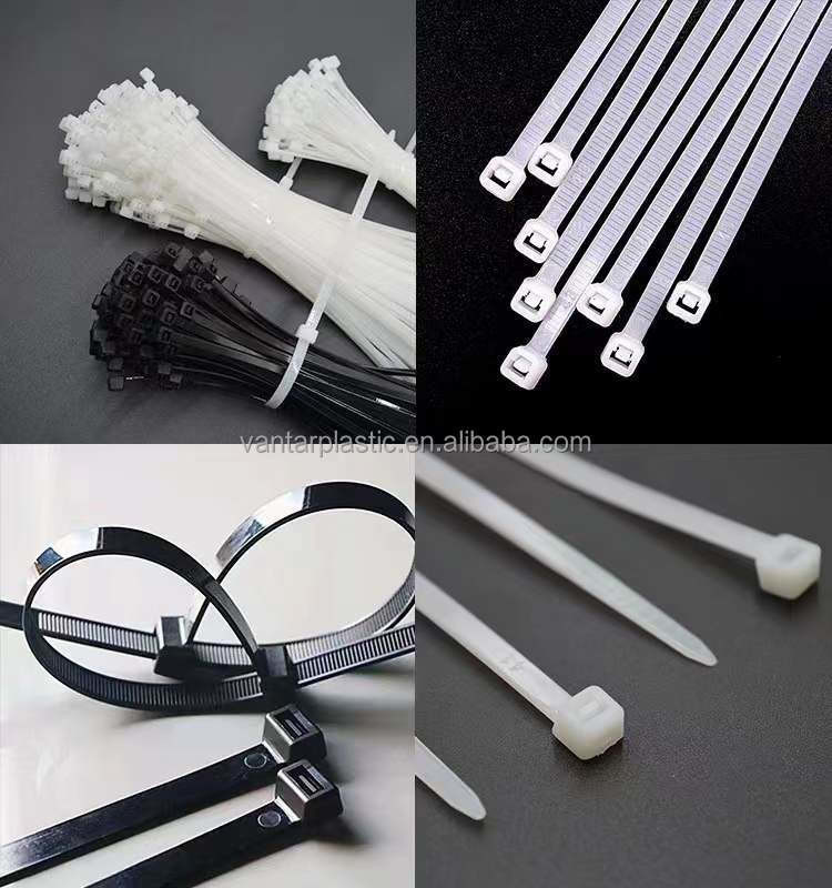 High Quality Nylon Zip Ties - 300mm X 3.6mm - 12 Premium Tie Wraps 100 Pack of Black Cable Ties