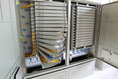 Снабжение жилищем нержавеющей стали SMC шкафа совместной коробки оптического волокна улицы 576FO IP 65