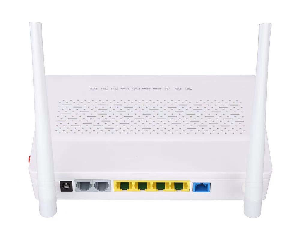 Удваивает - блок ONU Moderm сети Epon канала оптически 4GE + 2POTS + 2.4G И 5G WIFI