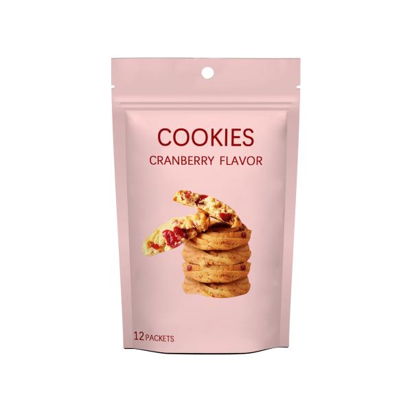 Cookies Airtight Zip Lock Foil Pouch Food Storage Bags 50 100 150 Grams