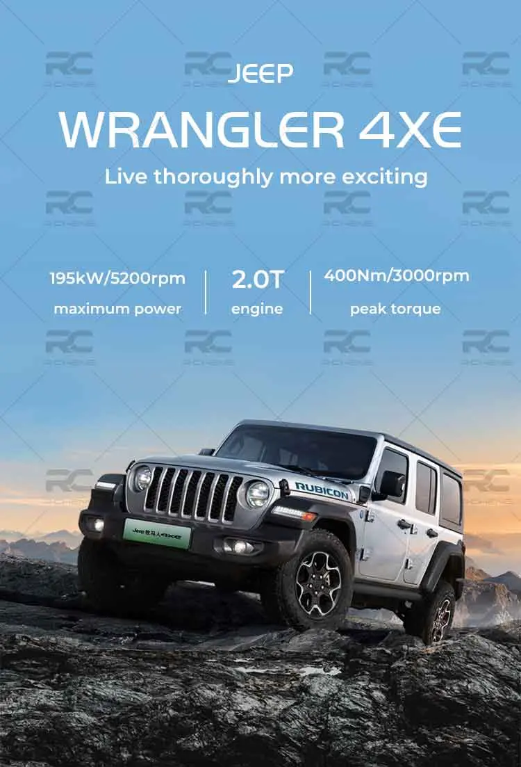 Gas Car Jeep Wrangler 8AT 2.0T Engine Off Road SUV