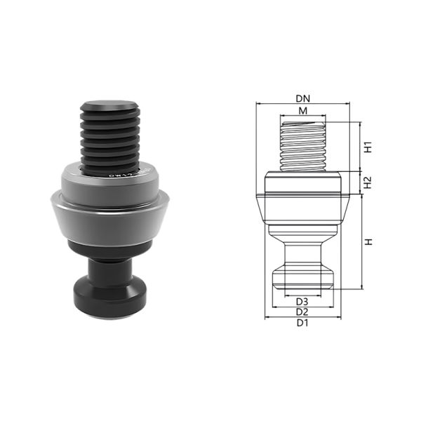 High Strength Victaulic Clamp Bolts Directional Pin Quick Release Fixture Clamps