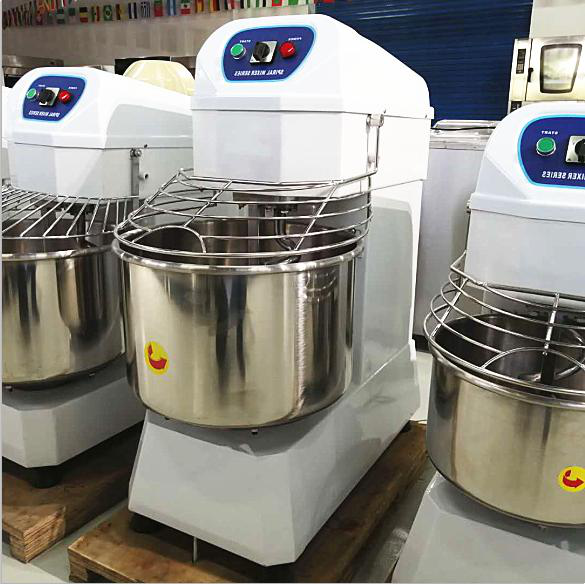 20L 30L 40L Small Spiral Dough Mixer for Kitchen Stainless Steel Bakery Mixer