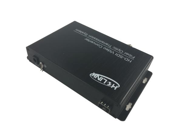 HD-SDI over fiber video converter,1/2/4/8/16-Ch HD-SDI video embeded with audio+1Ch Return 485/232/422,data,1.25G