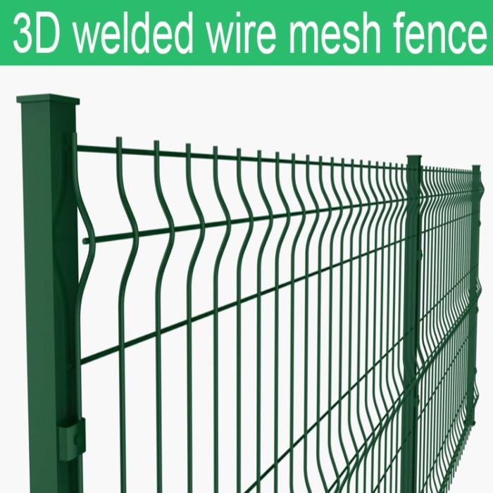 PVC Coated Corrosion Resistant Maintenance-Free 3D Curved Fence for Coastal Road Aesthetics