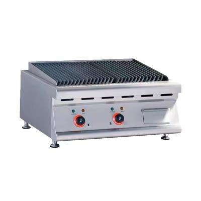 7.2kw Grelha de churrasco de balcão Equipamento de cozinha comercial