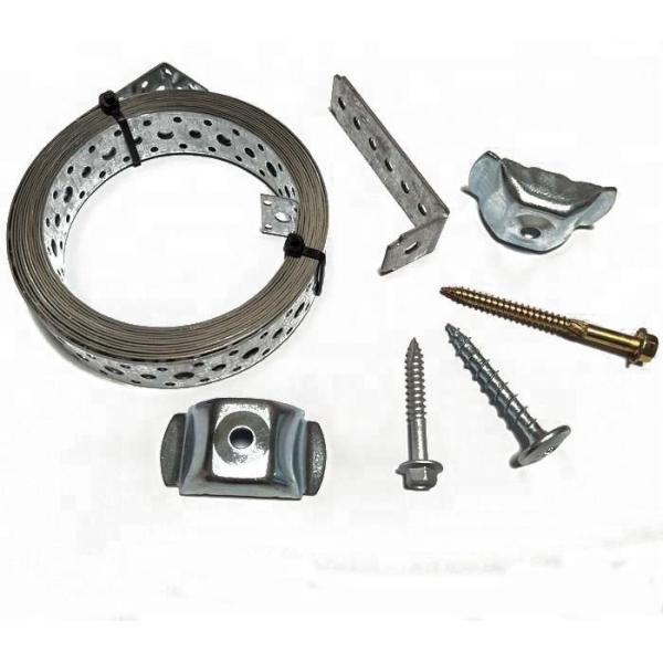 Пакет на заказ Серебряная гальванизированная металлическая перфорированная водопроводная лента