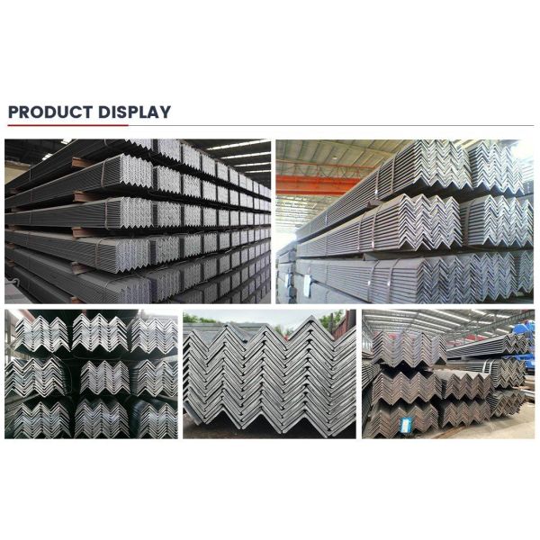 Galvanized Carbon Steel Angle Bar Rust Resistant Steel L Shaped Bar Commonly Applied in Structural and Engineering Fields