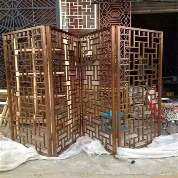 stainless steel /metal /brass folding screen room divider with different colors and design