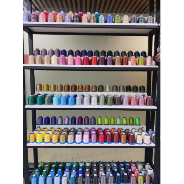 4000y Filament Polyester Embroidery Thread 120d/2 for Machine Embroidery Production