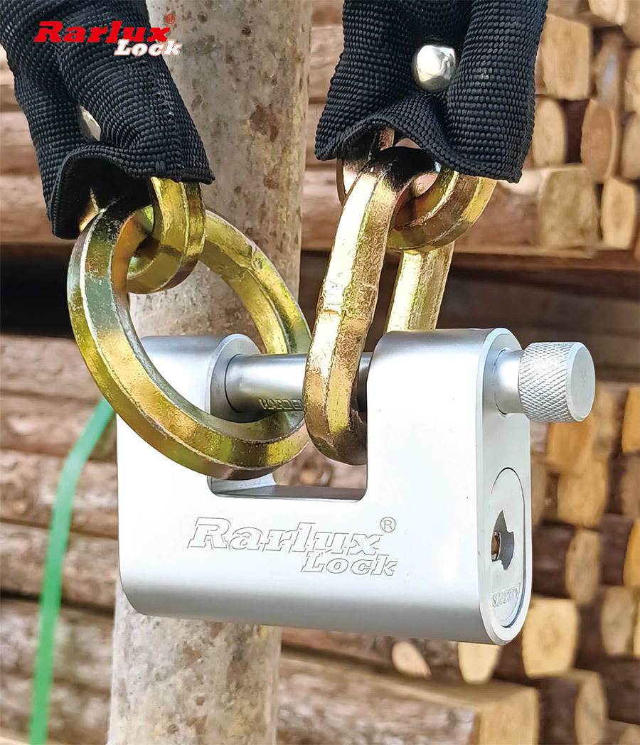 HARDENED SOLID STEEL PADLOCK