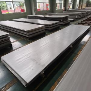 Construction 316l Plaque d'acier poli DIN Norme