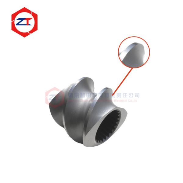 ​Corrosion-Resistant Twin Screw Elements Anti-Wear Nitride Coating, PVC/CPVC Extrusion OEM Fit for KraussMaffei