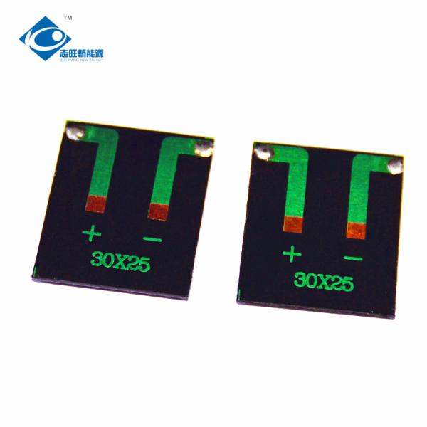 дешевая поли панель солнечных батарей высокой эффективности цены ZW-3025 фотоэлемента кремния 1.0V мини