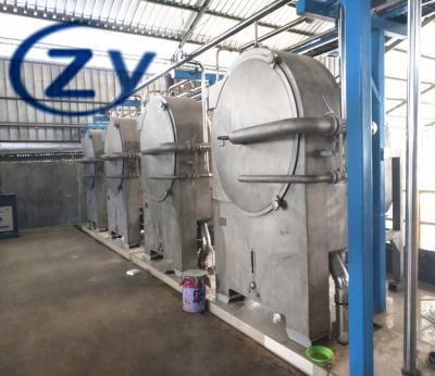 Máquina de processamento de secagem do amido de mandioca da fibra com motor de Seimens