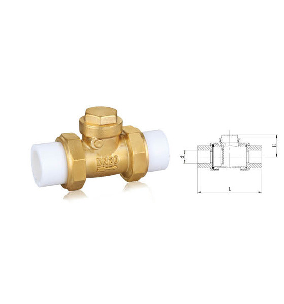 Lead Free Brass Water Valve , Soldering Brass Ball Valve 1/2