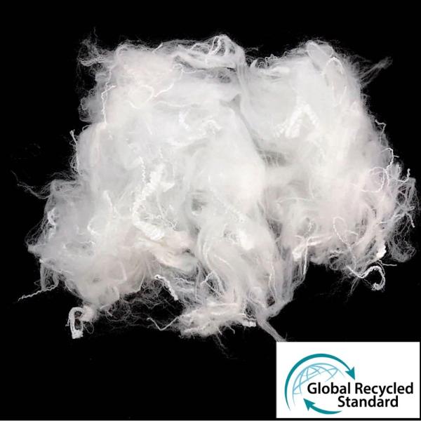 distorção reciclada sólido da fibra do ANIMAL DE ESTIMAÇÃO de 3D×64mm anti para a tela não tecida