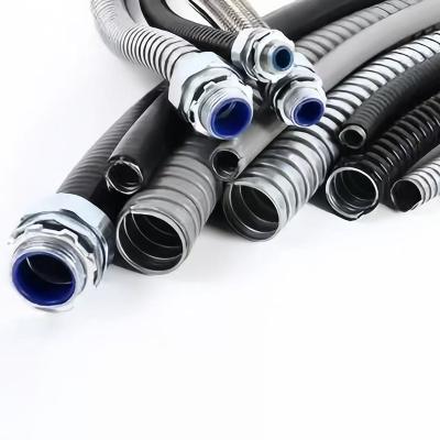 Conducteur métallique flexible revêtu en PVC de 1/4 pouce 150 PSI pour l'industrie pharmaceutique