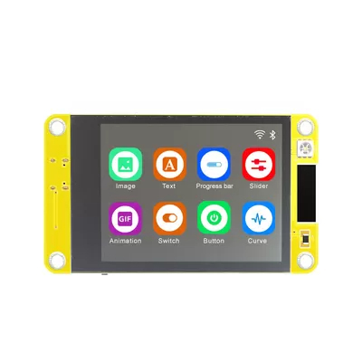3.5 inch HMI Display Module with 800 X 480 Pixels Resolution and 300 Cd/m² Brightness for Industrial Control Panels