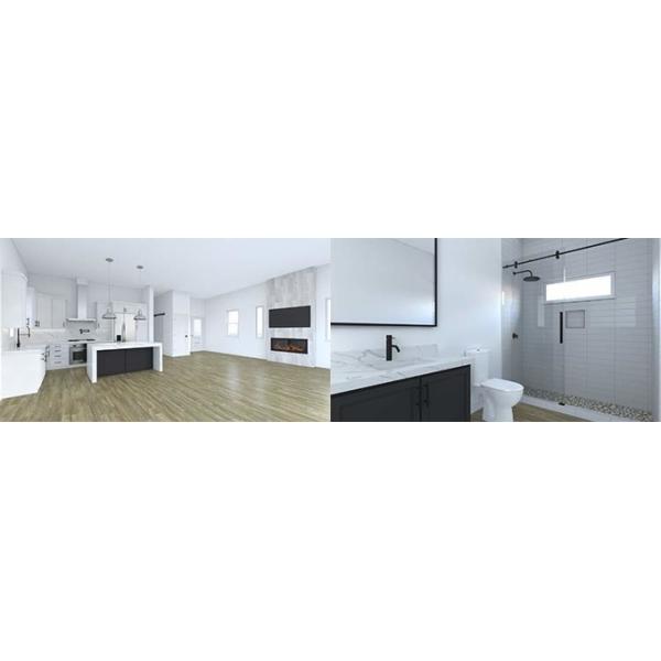 железный каркас наборов AS/NZS 4600 дома настила винила 1.5mm Prefab мобильные светлый