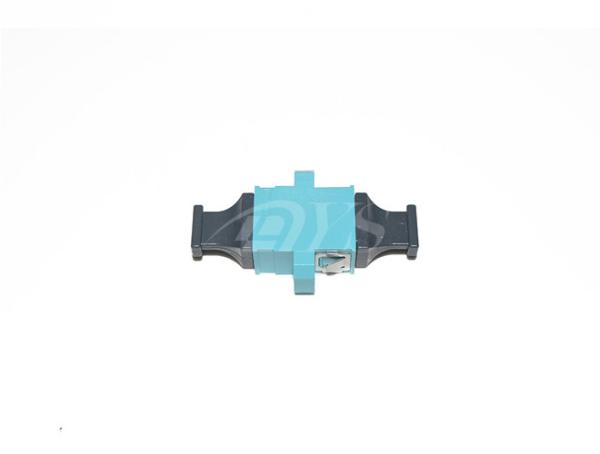 MTP Adapter  KeyUp-KeyDown Fiber Optic Adapter Aqua  with flange High Size Precision