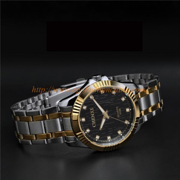 Fashion Watch Factory Direct Sale Small MOQ 20PC Stainless Steel Watch Quartz Watch Luxury