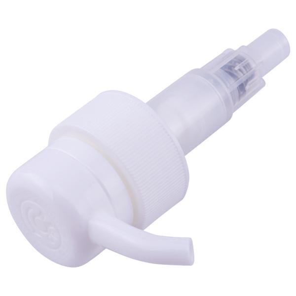 PP Material Plastic Lotion Pump Ribbed Smooth 2cc Body Cream Dispenser