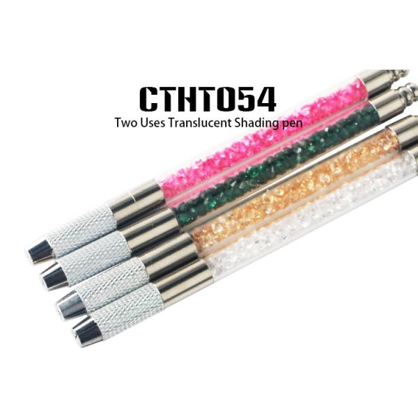 Rhinestone Decorated Manual Tattoo Pen Tattoo Eyebrow Pen