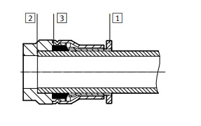 FESTO Push In Y Connector Conexões de tubo pneumático CRQSY-8 130658 4052568116330
