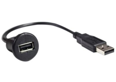 Voltage 24V USB Dash Mount Adapter For Vehicle, Bike, Motorcycle
