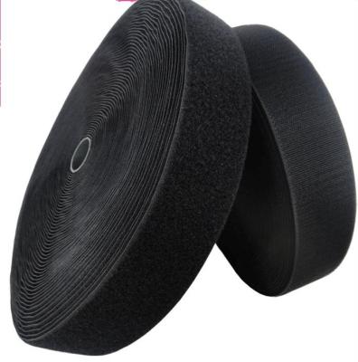 Polyester Nylon Velcro Hook And Loop Tape Roll Back To Back Heat Proof