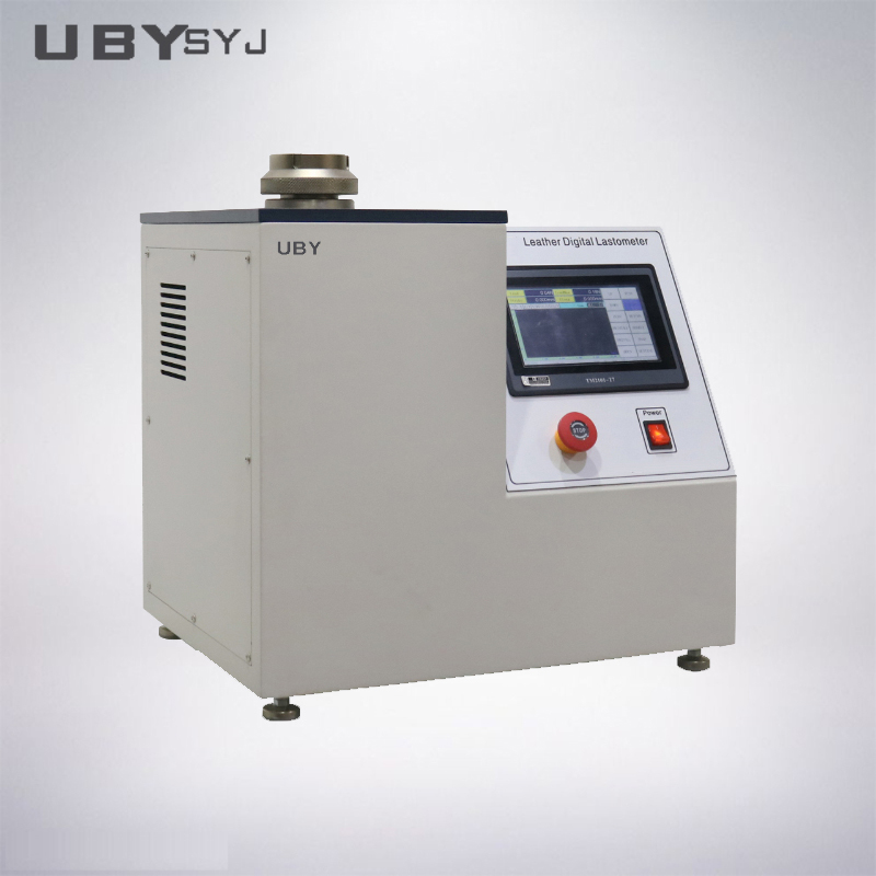 UP-4001 Digital Leather Cracking Tester with 0~1000N Force Range Φ6.35mm Steel Ball and ±1% Force Accuracy for Leather Grain Distension Testing