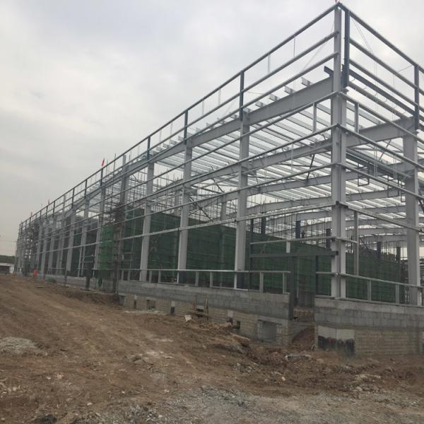 Construction métallique bâtiment soudé H en acier bâtiments agricoles avec poutres H en acier