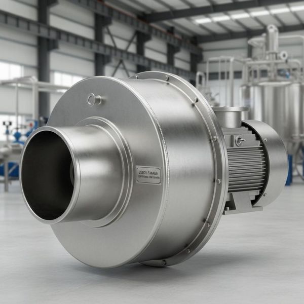 Stainless Steel Zero Leakage Customized Centrifugal Blower Fan for Chemical Factories